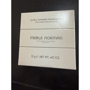 Merle Norman Ultra Powder Foundation ULTRA BUFF Round Pressed Powder Compact 12g